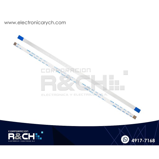 [CB-4ML21] CB-4ML21 Cable FFC Mismo Lado 4 Lineas 1mmx20cm