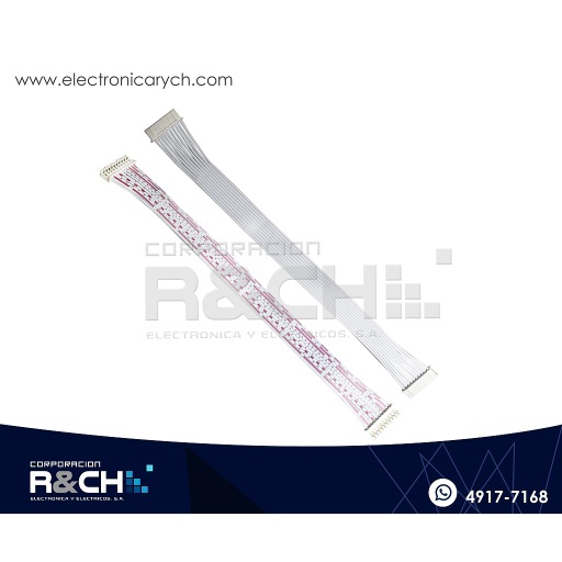 [CN-PH2-10FF] CN-PH2-10FF Conector Con Cable PH2.0mm 10 Pin Hembra Hembra