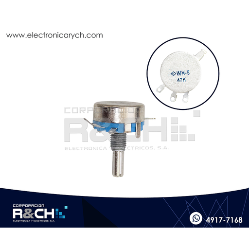 [PT-47KH5] PT-47KH5 Potenciometro 47K ohm WH5-1A