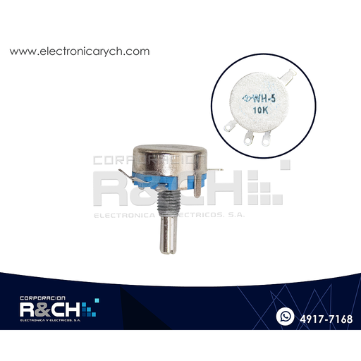[PT-10KH5] PT-10KH5 Potenciometro 10K ohm WH5-1A