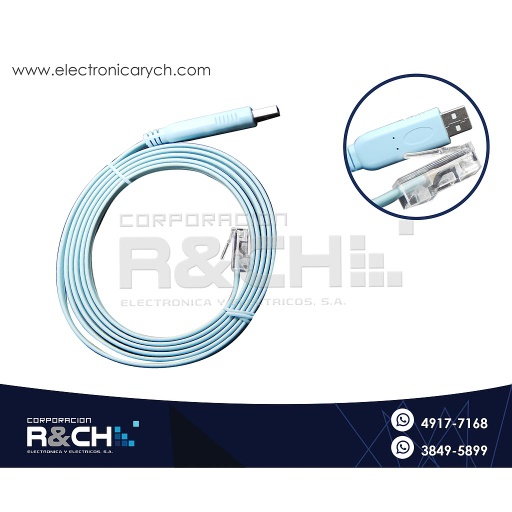 [CB-USB45] CB-USB45 Cable USB a RJ45 1.5m