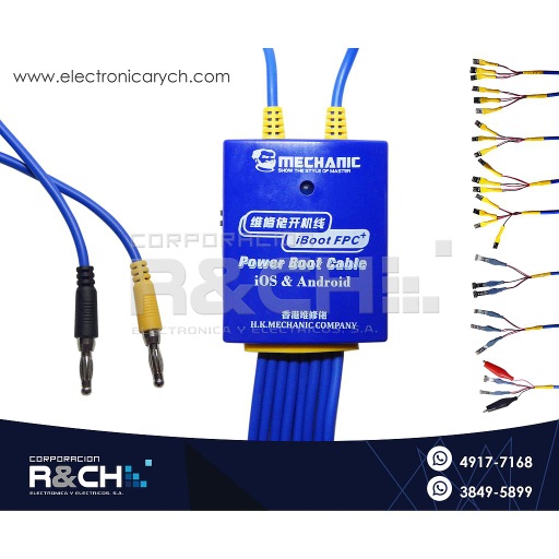 [CB-IP13] CB-IP13 Cable de Prueba de Alimentacion Mechanic Iboot FPC para Ipone y Android