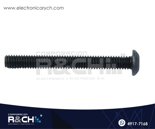 [TOR-M435H] TOR-M435H Tornillo M4x35 Hexagonal Compatible con Perfil Aluminio