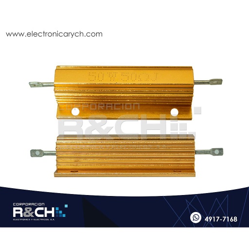 [RX-50/50] RX-50/50 Resistencia 50 ohm 50W Aluminio