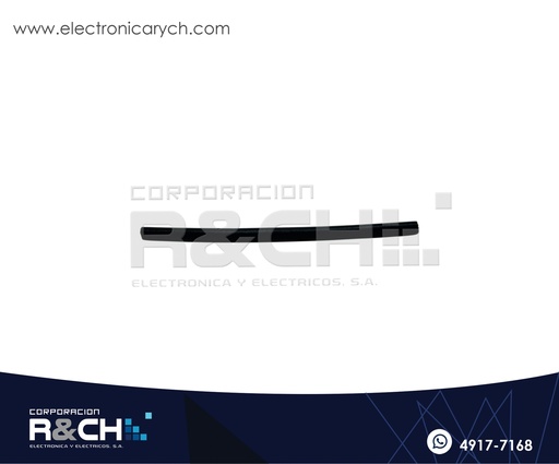 [TP-1.5] TP-1.5 Termoencogible 1.5mm. pie Negro