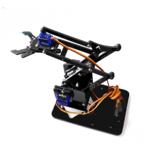 SX-BRCA Kit Brazo Robotico de Acrilico no incluye Servomotores