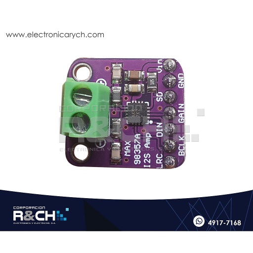 [MD-98357] MD-98357 Modulo Amplificador de Audio MAX98357 I2S
