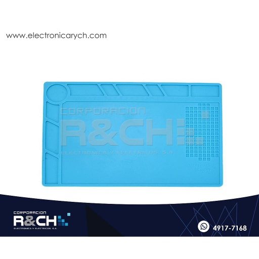 [HM-163] HM-163 Base Resistente al Calor 33.7x22.7cm para Trabajo en Electronica