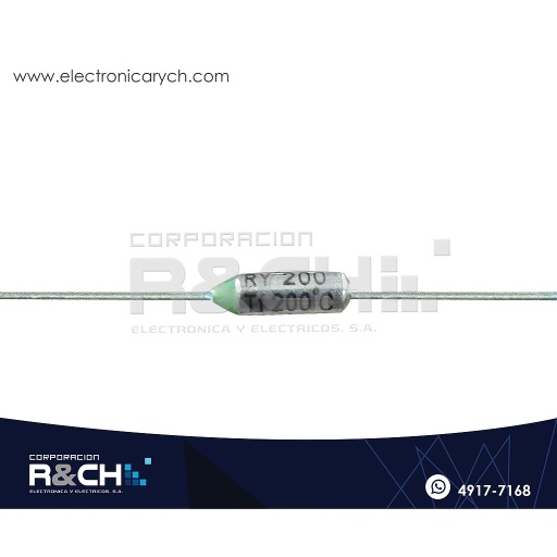 [FT-200F] FT-200F Fusible Termico 200ºC 250V 15A