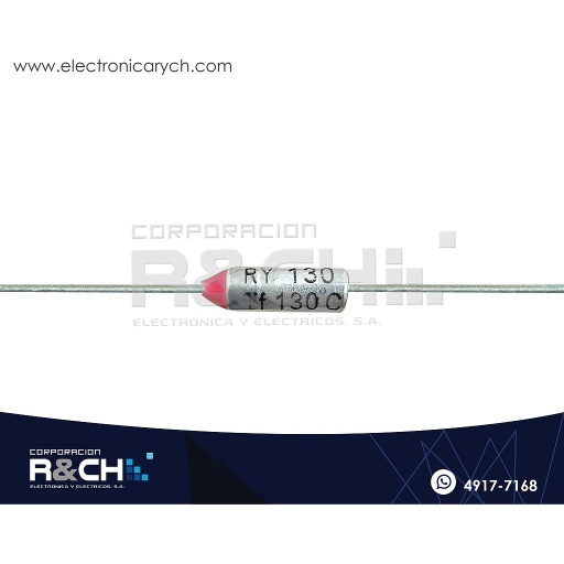 [FT-130F] FT-130F Fusible Termico 130ºC 250V 15A