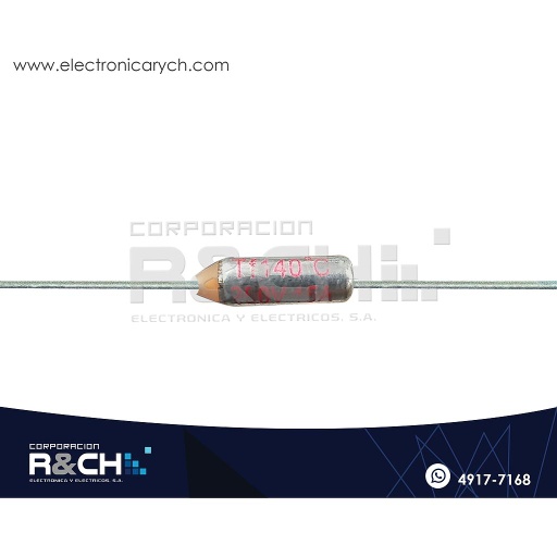 [FT-140F] FT-140F Fusible Termico 140ºC 250V 15A