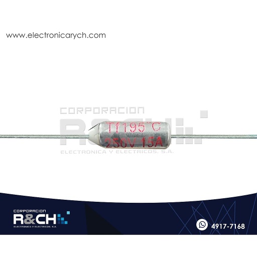 [FT-195F] FT-195F Fusible Termico 195ºC 250V 15A