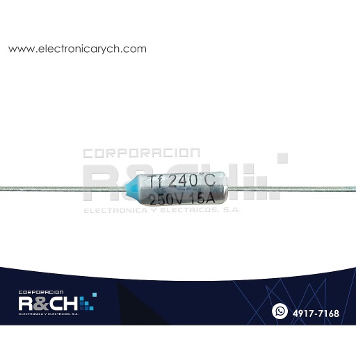 [FT-240F] FT-240F Fusible Termico 240ºC 250V 15A