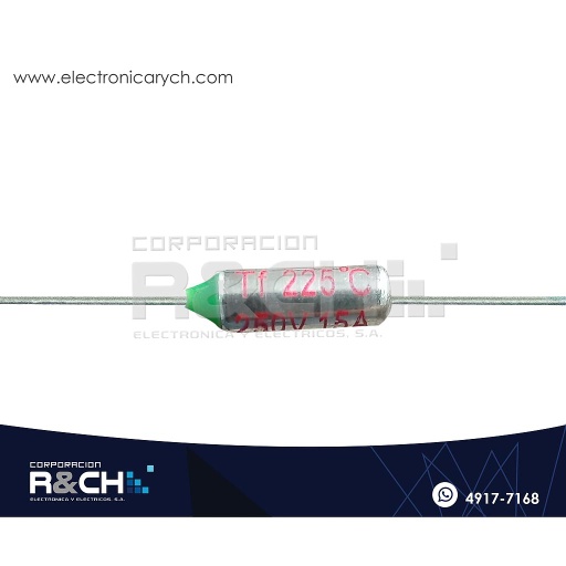 [FT-225F] FT-225F Fusible Termico 225ºC 250V 15A
