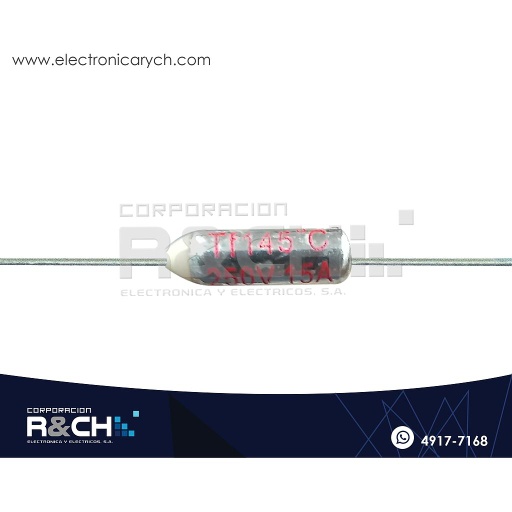 [FT-145F] FT-145F Fusible Termico 145ºC 250V 15A