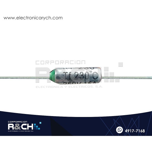 [FT-230F] FT-230F Fusible Termico 230ºC 250V 15A