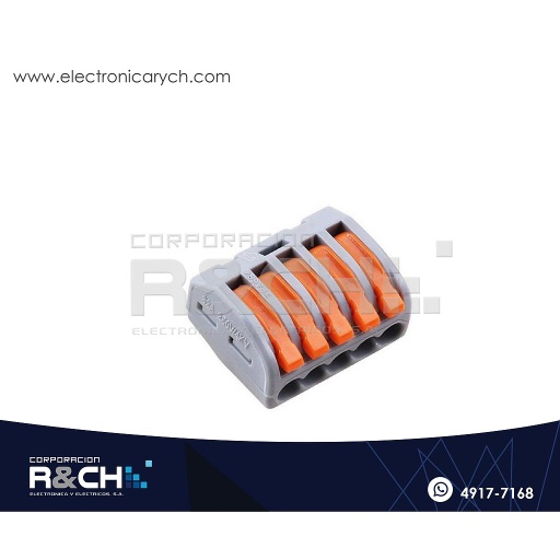 [CN-W5] CN-W5 Conector Tipo Wago 5 vias