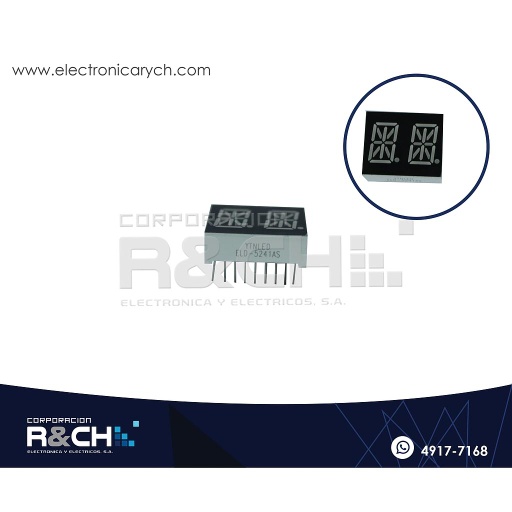 [DP-5241AS] DP-5241AS Display Alfanumerico Catodo comun Rojo 0.54"