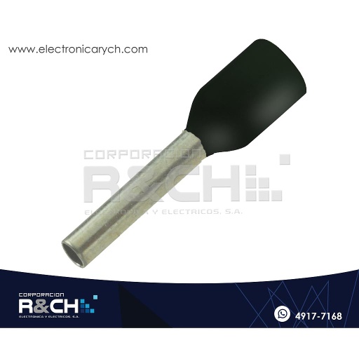 [TN-F17N] TN-F17N Terminal Tipo Pin 1.7mm Negro