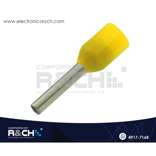 [TN-F14Y] TN-F14Y Terminal Tipo Pin 1.4mm Amarillo