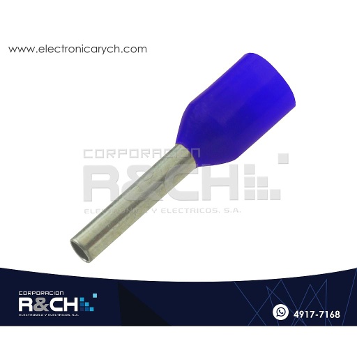 [TN-F14B] TN-F14B Terminal Tipo Pin 1.4mm Azul