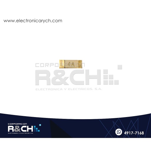 [FS-1804] FS-1804 Fusible 4A SMD 1808 Accion Rapida