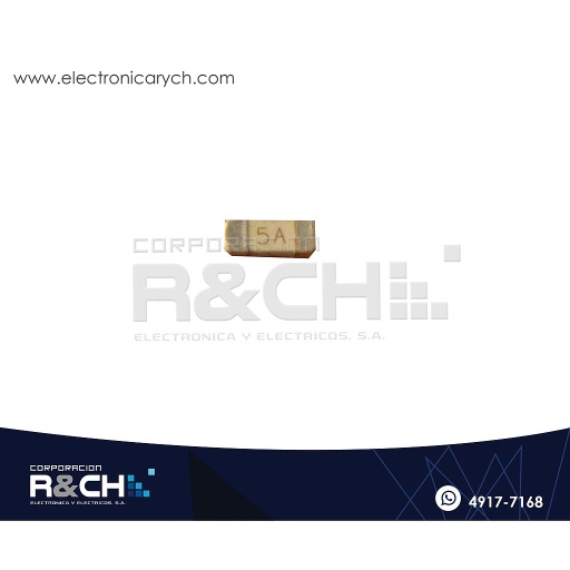 [FS-1805] FS-1805 Fusible 5A SMD 1808 Accion Rapida