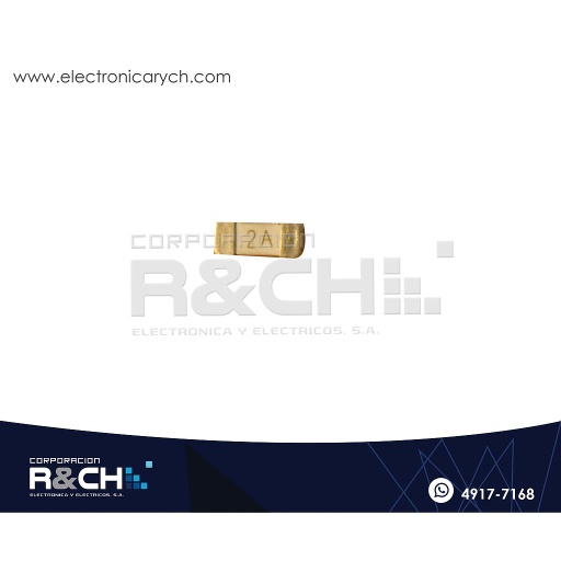 [FS-1802] FS-1802 Fusible 2A SMD 1808 Accion Rapida