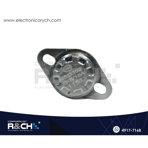 [SW-302115] SW-302115 Switch Termostato 16A 250V 115º NC KSD302