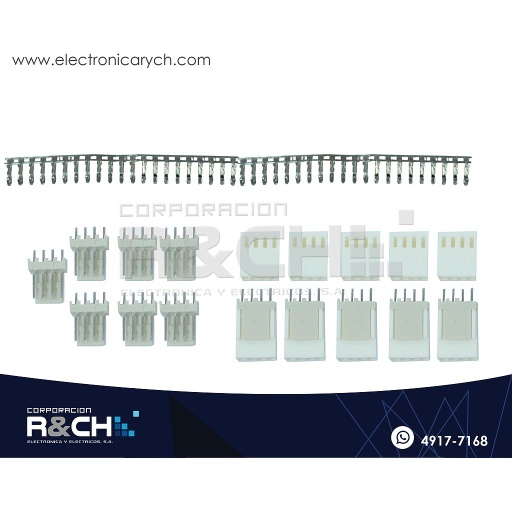 [SX-KF-4] SX-KF-4 Set de Conectores 4 Pin 2.54mm Macho+Hembra