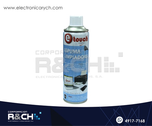 [ES-ETH] ES-ETH Espuma Limpiadora tipo Spray Etouch