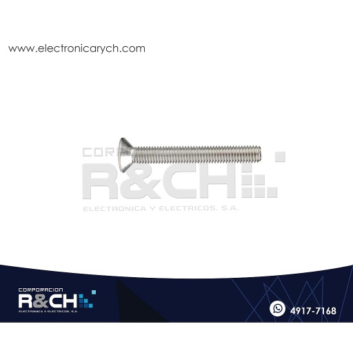 [TOR-P335] TOR-P335 Tornillo M3x35mm Cabeza Plana