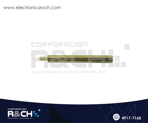 [TN-45] TN-45 Espaciador Dorado 45mm con Tornillo 6mm