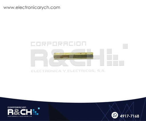 [TN-30] TN-30 Espaciador Dorado 30mm con Tornillo 6mm