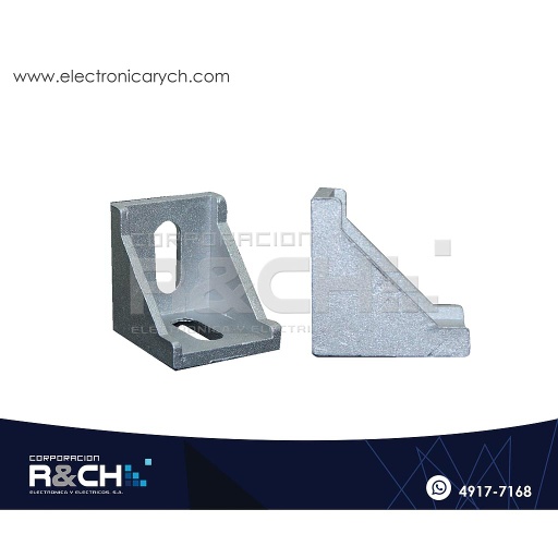 [PF-520] PF-205 Accesorio Soporte Angular 90 Aluminio 60x60mm
