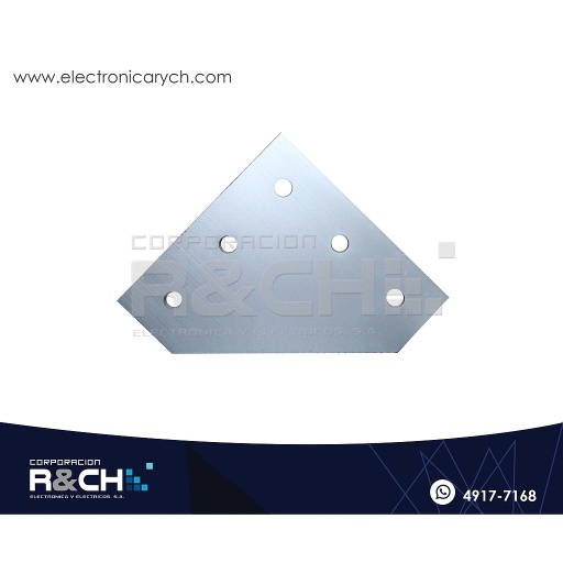 [PF-405] PF-405 Accesorio Soporte Angular 90 Aluminio 120x120mm 4040