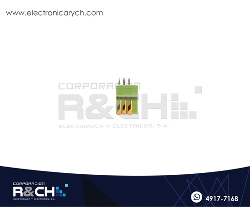 [TN-413V] TN-413V Terminal Block 3 Polos Vertical Tipo Presion