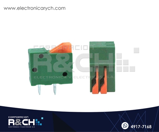 [TN-415H] TN-415H Terminal Block 5 Polos Horizontal Tipo Presion