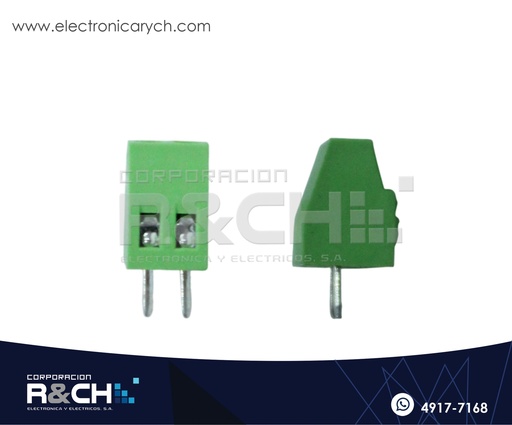 [TN-2542] TN-2542 Terminal Block 2 Polos 2.54mm Verde