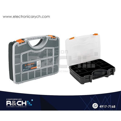 [19939] 19939 Organizador Truper 17 Compartimientos 17’