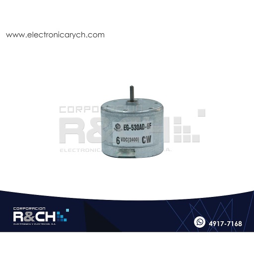 [MT-002W] MT-002W Motor DC 6V CW 2400rpm