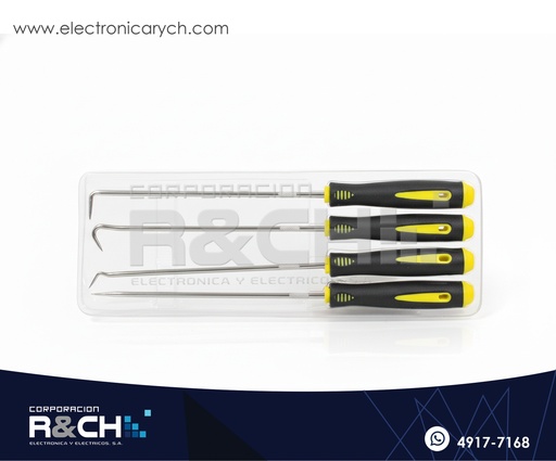 [HM-240] HM-240 Kit de Destornilladores para Sellos Bi metal 4 unidades