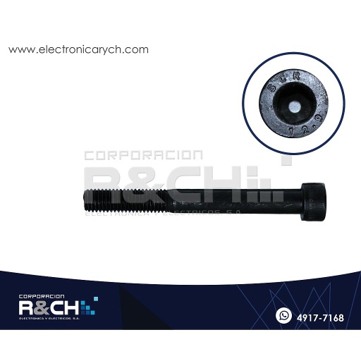 [TOR-H875] TOR-H875 Tornillo M8x75mm Cabeza Hexagonal