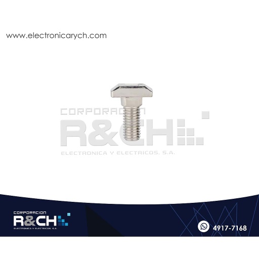 [TOR-M512] TOR-M512 Tornillo M5x12mm Cabeza Tipo Martillo Para perfil de Aluminio