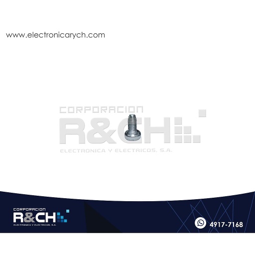 [TOR-R306] TOR-R306 Tornillo M3x6mm Cabeza Redonda