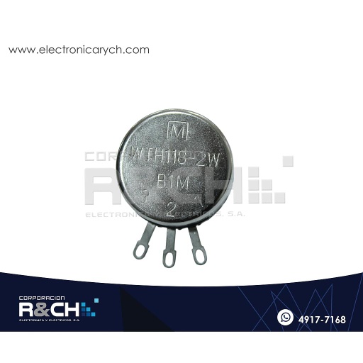 [PT-1181M] PT-1181M Potenciometro 1M ohm WTH118-1M 2W