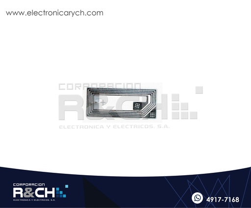 [T-3015T] T-3015T Tag Electronico con Adhesivo Transparente 30x15mm NTAG213