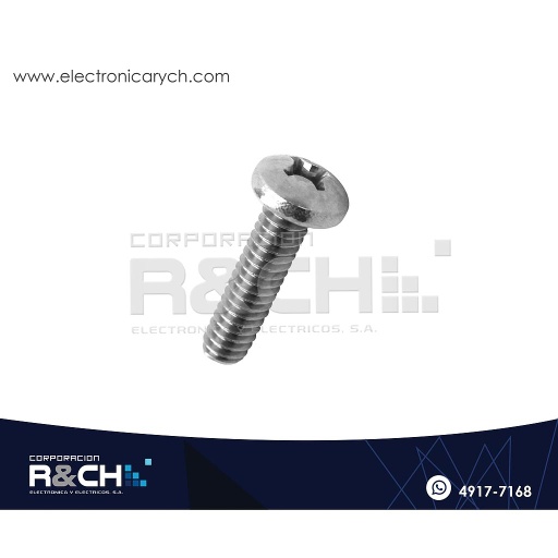 [TOR-R420] TOR-R420 Tornillo M4x20mm Cabeza Redonda