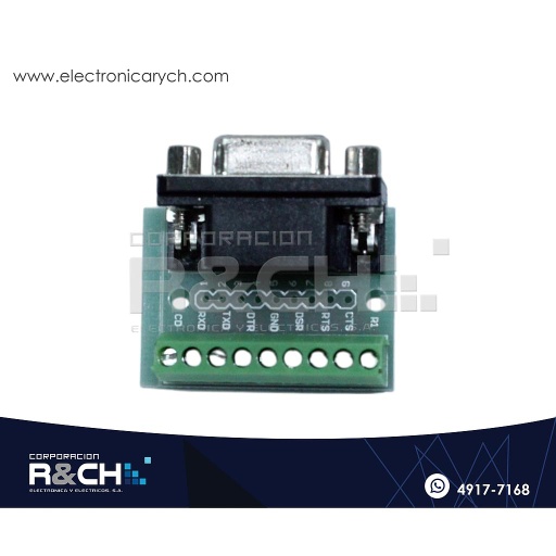 [MD-DB9M232] MD-DB9M232 Modulo DB9 Macho RS232 a RS485