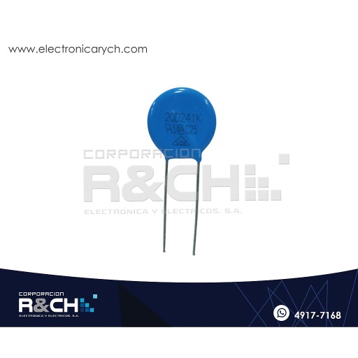 [VA-20D241K] VA-20D241K Varistor 20D241K
